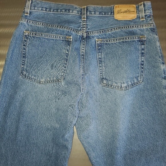 Levi's Y2K Relaxed Fit High Waist Mom Jean Blue Denim Jeans Medium - Picture 2 of 13